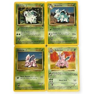 Vintage Pokemon Card Jungle Set Bundle